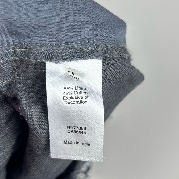 J. Crew Linen Blend  Embroidered Scallop Hem Shorts Size‎ S - Picture 5 of 10